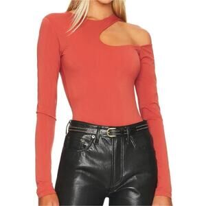 Alix NYC Wrenn Bodysuit In Terracotta